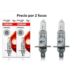 OSRAM - Foco H1 2 Unidades Halógeno 12V 55W P14.5s