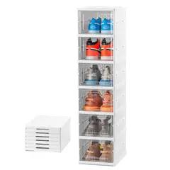 GENERICO - Organizador de Zapatos Acrílico De 6 niveles Plegable