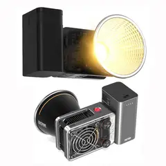 ZHIYUN - Molus X60 Luz de video COB BICOLOR de 60W - PRO Kit