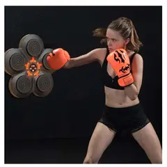 GENERICO - EQUIPO DE BOXEO CONEXIÓN BLUETOOTH CON GUANTES BOX