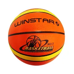 WINSTAR - PELOTA PARA BÁSQUET TALLA 5 BALONCESTO GOMA NARANJA