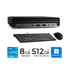 HP - MINI PC ELITE 800 G9 I5-13500 8GB 512GB W11 PRO EMPRESARIAL.