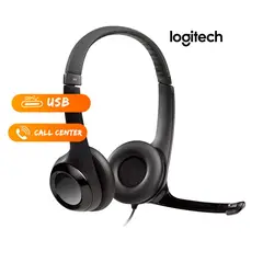 LOGITECH - Audífono H390 Micrófono USB call center