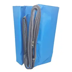 GENERICO - Funda / Forro Para Lavadoras Lona Grueso 10 - 15kg Azul