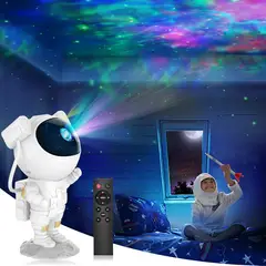 GENERICO - Proyector de luz de astronauta con Nebulosa Galaxias Control remoto