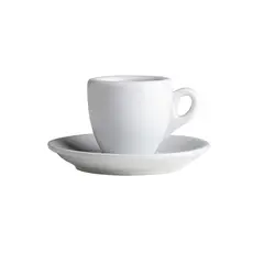 GENERICO - Set de 6 tazas Espresso Palermo Blanco - Nuova Point