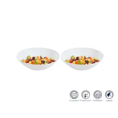 LUMINARC - Bowl X2 20 cm harena blanco