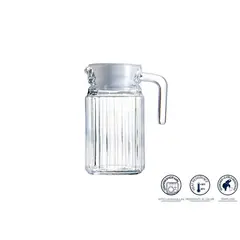 Luminarc - Set 4 piezas vasos  500 ml con  jarra c/tapa 0,5L