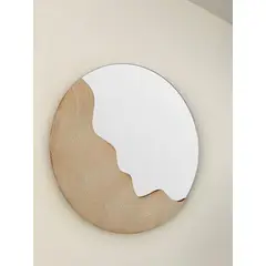 MAP DESIGN HOME - Espejo Redondo Duna Boho 60x60 cm