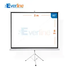 OEM - ECRAN con TRIPODE 2.00 x 2.00 m (Antireflex)