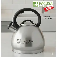 FACUSA - Tetera 3.50 litros Acero Inox Original