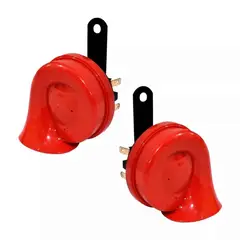 HELLA - Claxon Caracol Rojo 12v