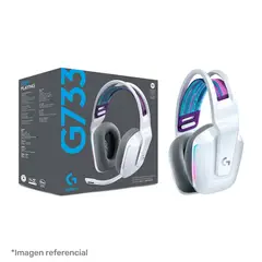 LOGITECH - AUDIFONO GAMER G733 LIGHTSPEED WHITE 981-000882