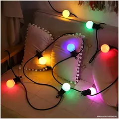 INSPIRA - Guirnalda de Luces Navidad LED 5M con 10 focos Multicolores