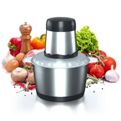 GENERICO - Trituradora Eléctrico de Carne Verduras 2L 1200W