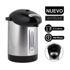 WHITELINE - Termohervidor Eléctrico 2.5 litros