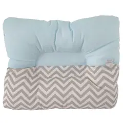 BABY MERINOS - Almohada Anti Cabeza Plana Mar Celeste.