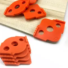 OEM - Set plantilla ABS para moldura radial en madera