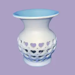 GENERICO - Pebetero de Esencias y Waxmelts Little Hearts Celeste