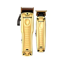 BARBEROLOGY - Pack Cortadora y Patillera Lo-Pro Fx Limited Edition Gold
