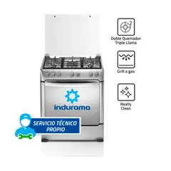 INDURAMA - COCINA FIRENZE ZAFIRO DE 5 HORNILLAS
