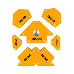 INGCO TOOLS - Set 7 escuadras magneticas para soldar ingco