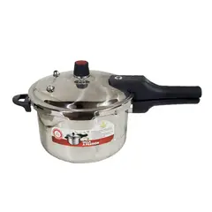 GENERICO - Olla a Presión SUPREMA 4 Litros Acero Inoxidable SU-P006-4L