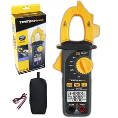TESTECH - Pinza Amperimetrica Smart CATIII 600V ACDC