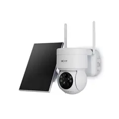 NEXXT SOLUTIONS - Camara Inteligente Motorizada Ptz con Panel Solar Nexxt NHC-OP20S