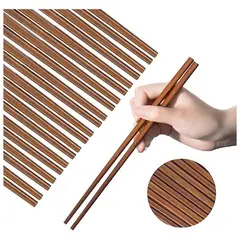 GENERICO - Palillos Chinos Bambu 10par Rui Da