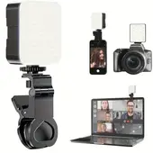 GENERICO - Mini luz Led para Celular Ajustable Panel para Selfies