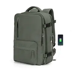 OEM - Mochila De Viaje Impermeable Maleta Laptop Usb 40L Bp31 V