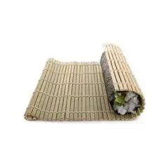 GENERICO - Esterilla De Bambu Grueso 1pza Bamboo Sushi Mat