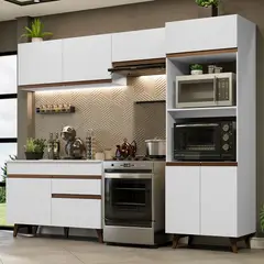 MADESA - Mueble de Cocina Integral Reims 260 cm - Con Encimera