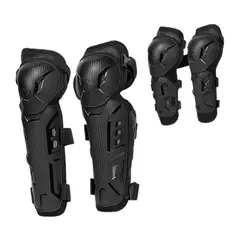 SCOYCO - Rodillera con codera K39H39 Negro