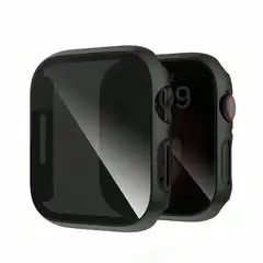 GENERICO - Cover Para Apple Watch 40mm Glass Antiespia - Negro