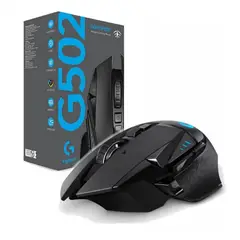 LOGITECH - MOUSE G502 LIGTHSPEED BLACK 910-005565 GAMING