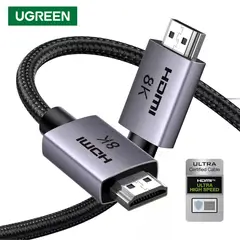 UGREEN - Cable Hdmi 2.1 8k 48gbps 2m UGREEN nailon 60Hz 4k 120Hz ULTRA HD HDR
