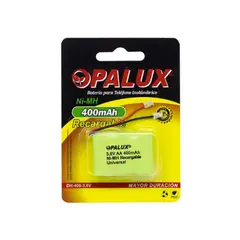 OPALUX - Batería Recargable AA NI-MH para Teléfono Inalámbrico 400mAH 36V
