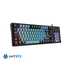 ANTRYX - TECLADO GAMING MK-860L MECANICO SW RED RGB BLACK