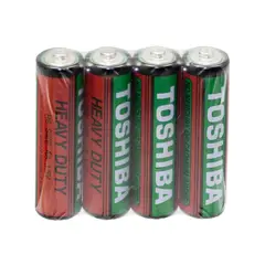 TOSHIBA - Pila AA Zinc Carbon R6KG(R) SP-4TGC Set x 4 und
