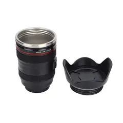 GENERICO - Taza de café modelo lente de cámara 400 ml