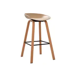 BONNO - Banco Para Bar Misuri Fijo 65 cm Arena