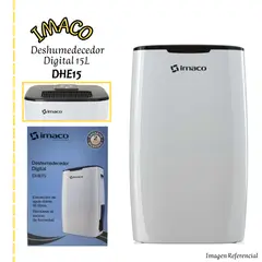 IMACO - Deshumedecedor Digital 15 Litros DHE15