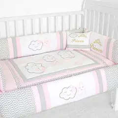 BABY MERINOS - Set de Cuna y 4 protectores - Prestige - La pequeña nube