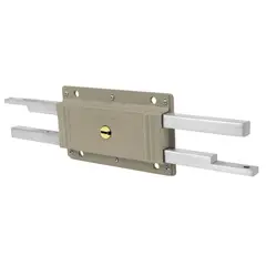 HERMEX - Chapa Cerradura doble barra doble cerrojo