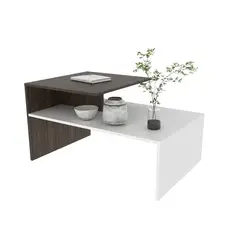 2020 HOME PERU - Mesa de centro Luna - Blanco Nogal