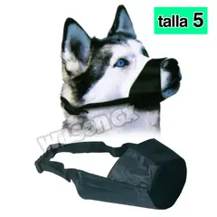 GENERICO - Bozal de nylon para Perro - Perros talla 5