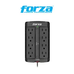 FORZA - Estabilizador de voltaje FVR-902 08 tomas 900VA/450W -