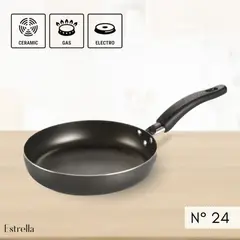 RECORD - Sartén Antiadherente Estrella 24 cm